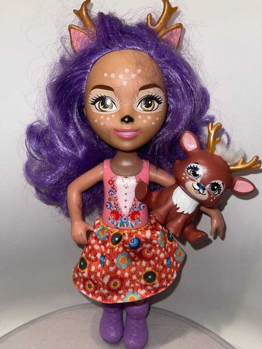 Великі ляльки Кролик,Олень та Лисиця  Enchantimals Mattel 2017 35 см.