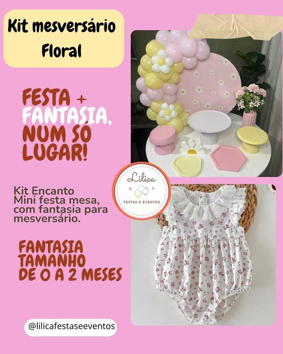 Decoração de festas - FESTA NA MESA E PEGUE E MONTE