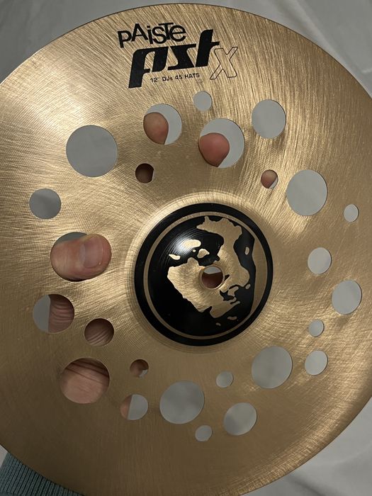 Hi-hat  Paiste 12" PSTX DJ's 45 Hats
