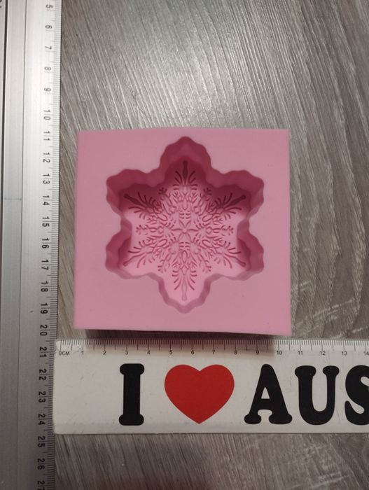 Forma silikonowa płatek śniegu