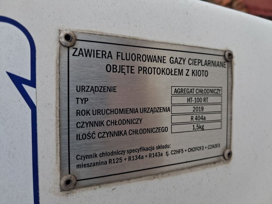 Agregat chłodniczy HT-100RT Zobacz