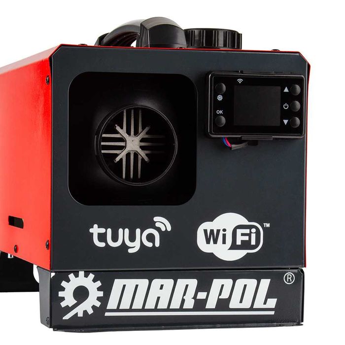 Автономний дизельний обігрівач Mar-Pol M80955 8 кВт – Wi-Fi Tuya, 12/230 В, LCD, пульт, бак 5 л