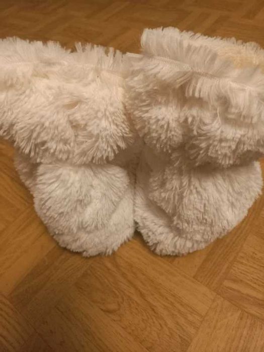Kapcie, bamboszki podgrzewane, do mikrofali