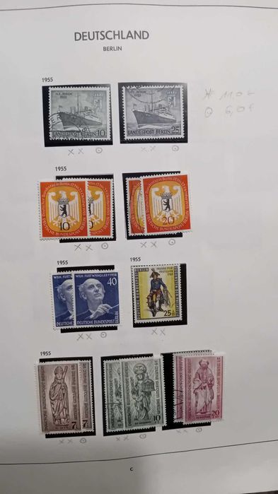 Sprzedam znaczki z Berlina Zachodniego