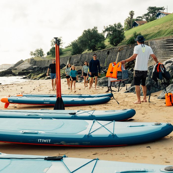 Prancha de Stand up paddle insuflável robusta para empresas de