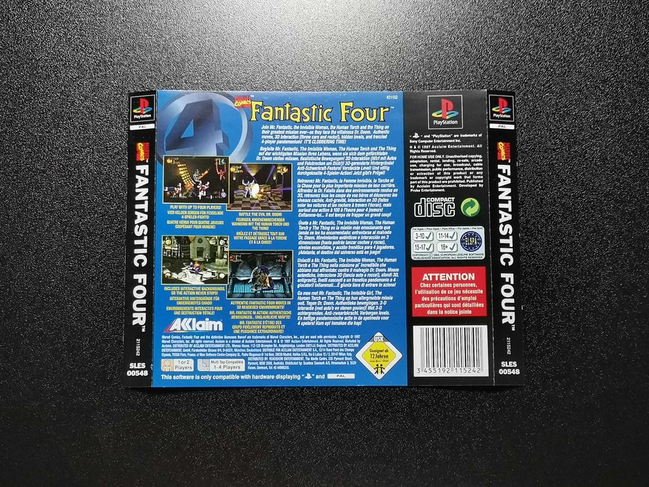 PlayStation Marvel Comics Fantastic Four