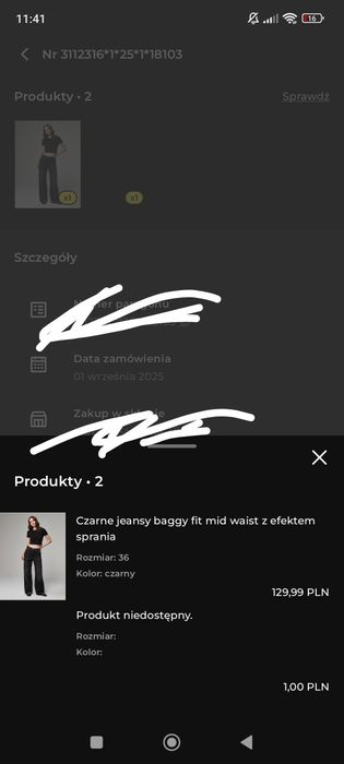 Baggy jeansy czarne house