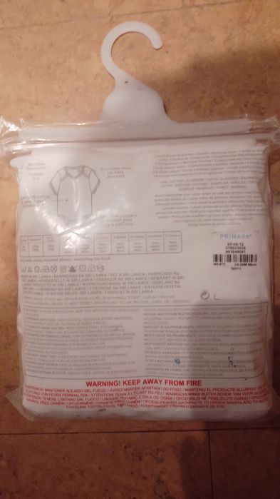 3 pak Body krótki rękaw 98