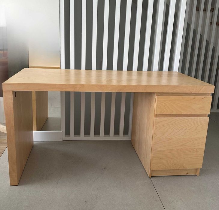 Biurko MALM 140x65