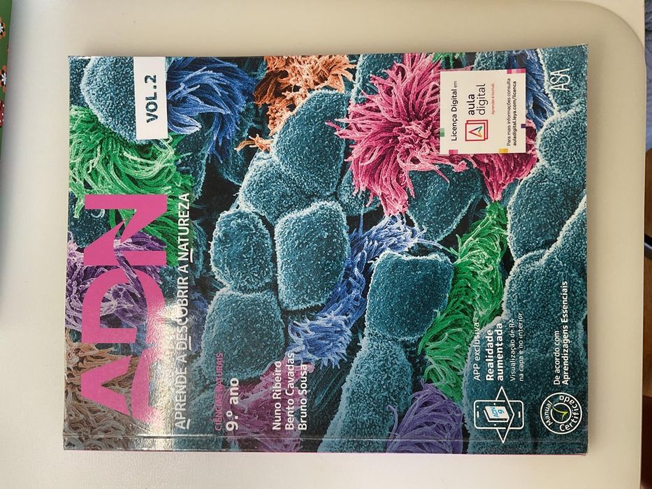 ADN volume 1 e 2  ciências 9 ano