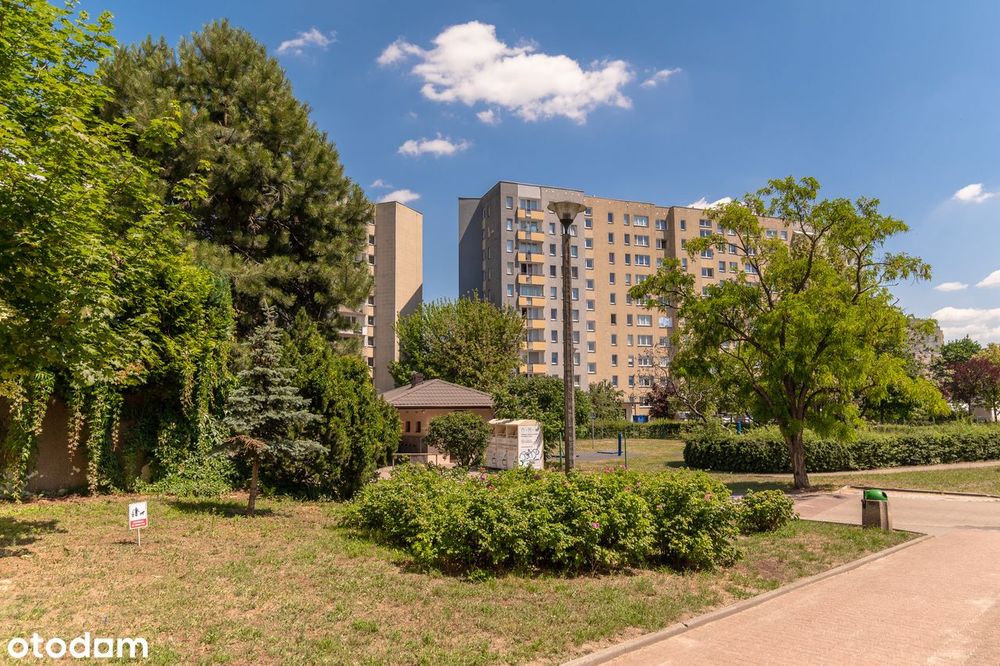 │ Zielony widok za oknem │ 3 pokoje │ Balkon │ Metro │ Bemowo │