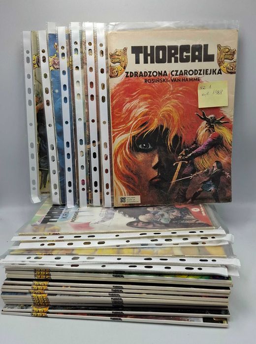 THORGAL stare wydania od 1988 roku wszystkie numery od 1 do 29