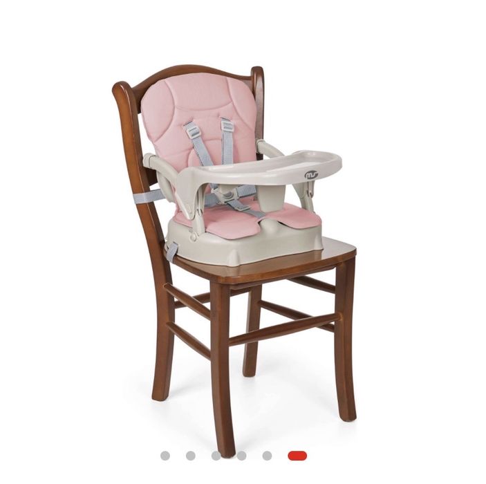 Cadeira de Refeição Evolutiva Rosa Belly MS