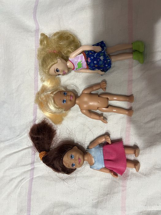 Ляльки пупсики три штуки в гарному стані. Ціна за всі 250 гр