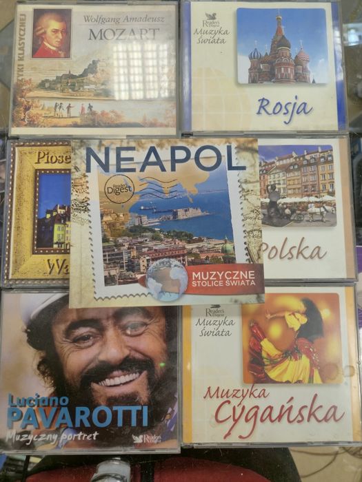 Płyty CD z muzyką 7 sztuk
