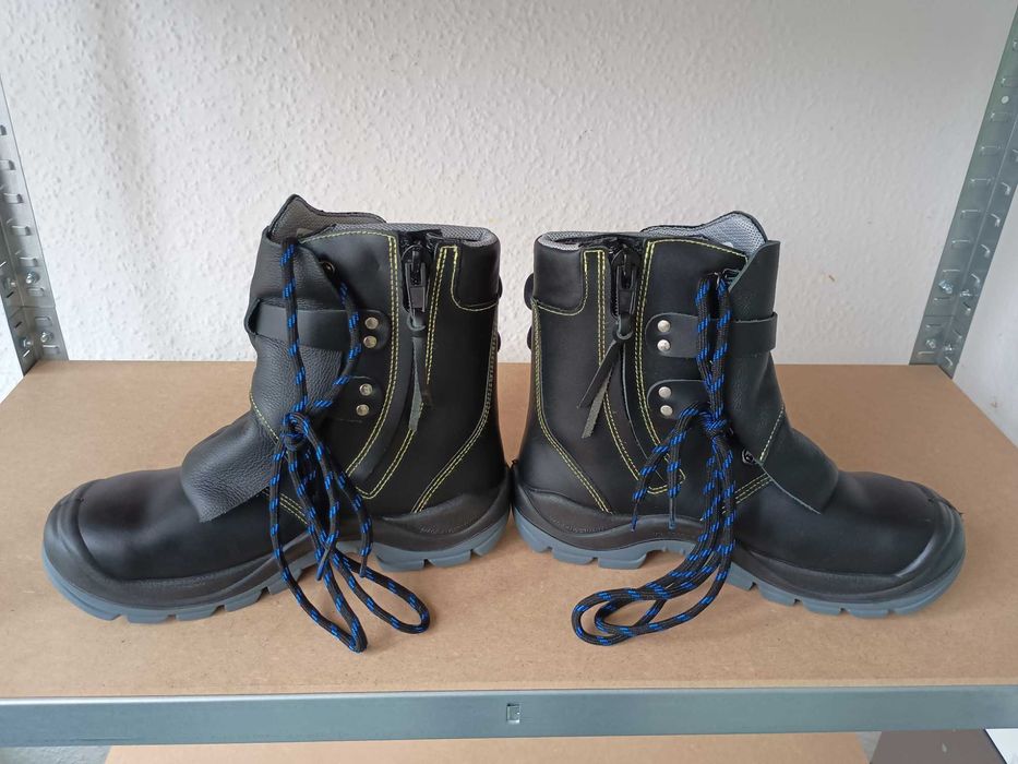 ATLAS Nowe Buty robocze Z KLAMRĄ Trzewiki wysokie dla spawacza 41+42