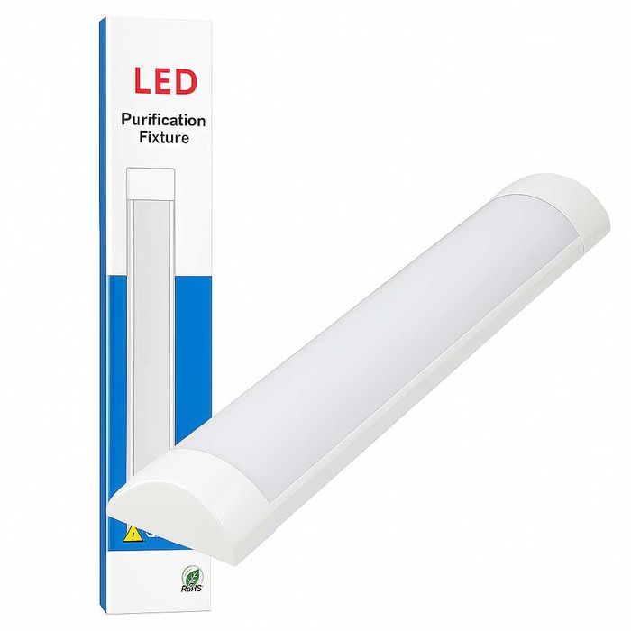 Lampa oświetleniowa led nowa 120 cm oprawa natynkowa 36w zimna biel