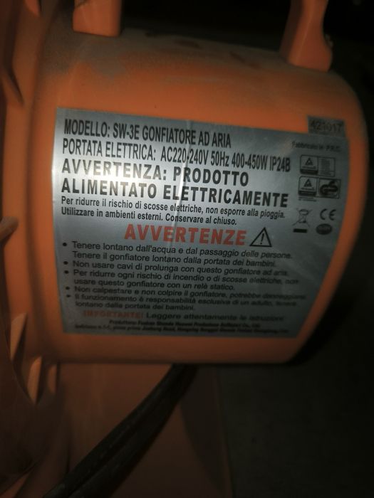 Motor insuflável+ insuflável