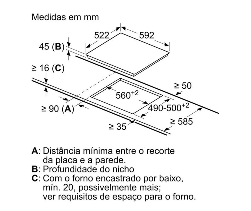Placa vitroceramica Bosch PKF631FP3E