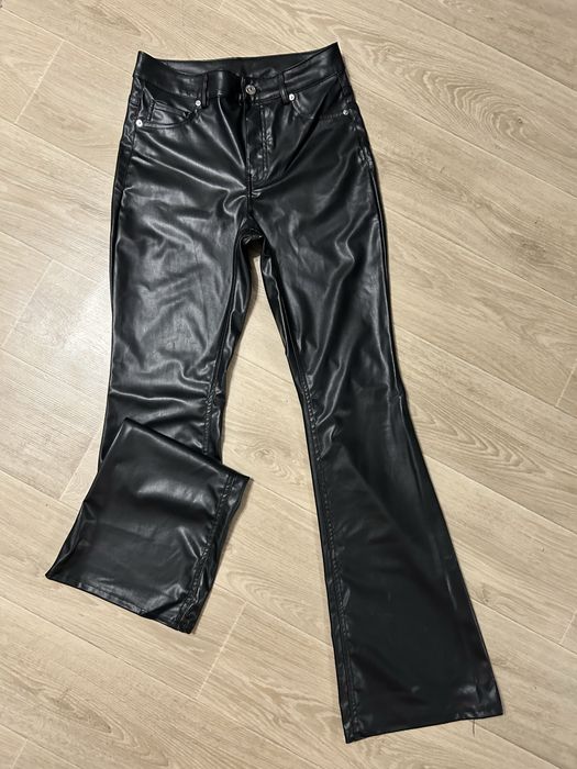 Штани/брюки кльош екошкіра