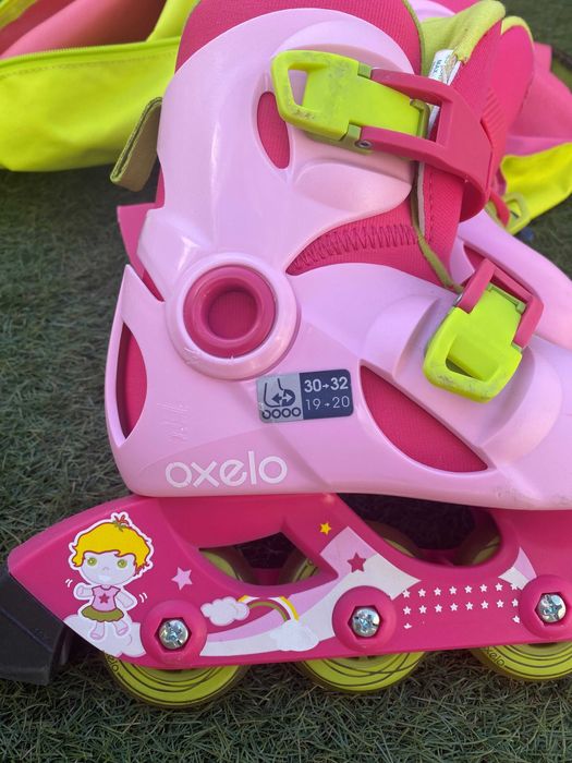 patins em linha tamanho 30 ao 32 para menina (em pack)