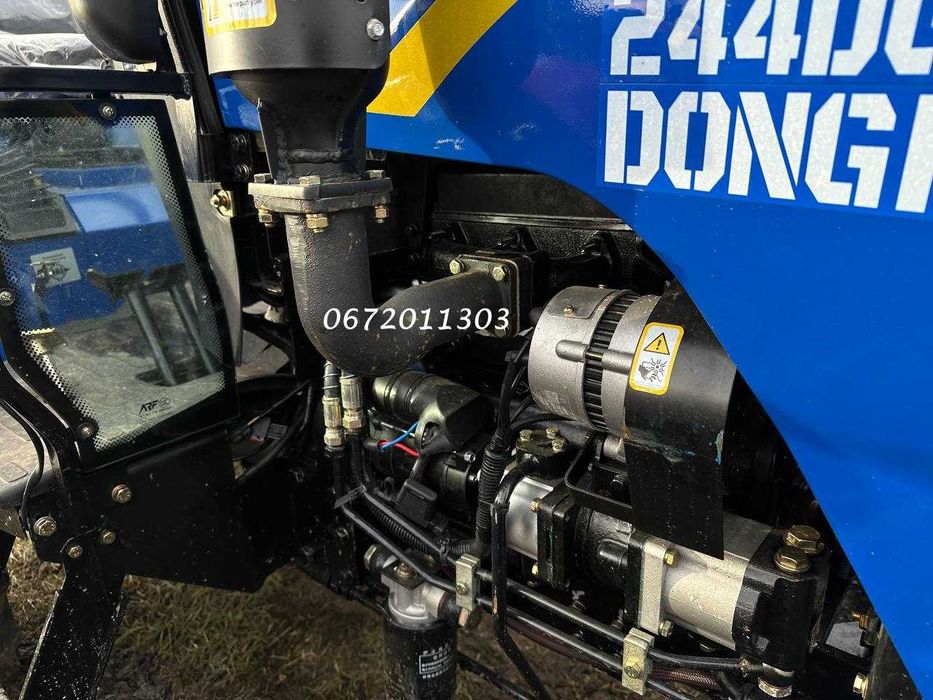 Трактор Dongfeng DF-244DG2 Реверс Дводискове зчепл Доставка Донгфенг