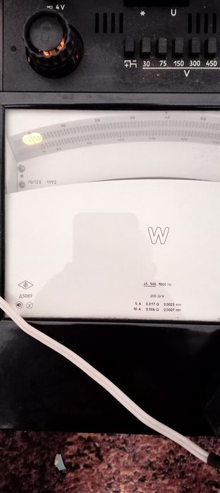 Ваттметр времён СССР.