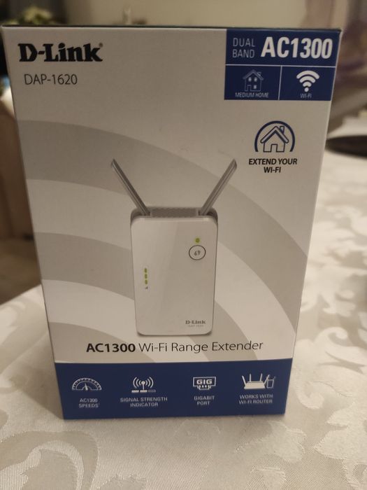 Wzmacniacz sygnału D-LINK DAP-1620 Dual Band AC1300