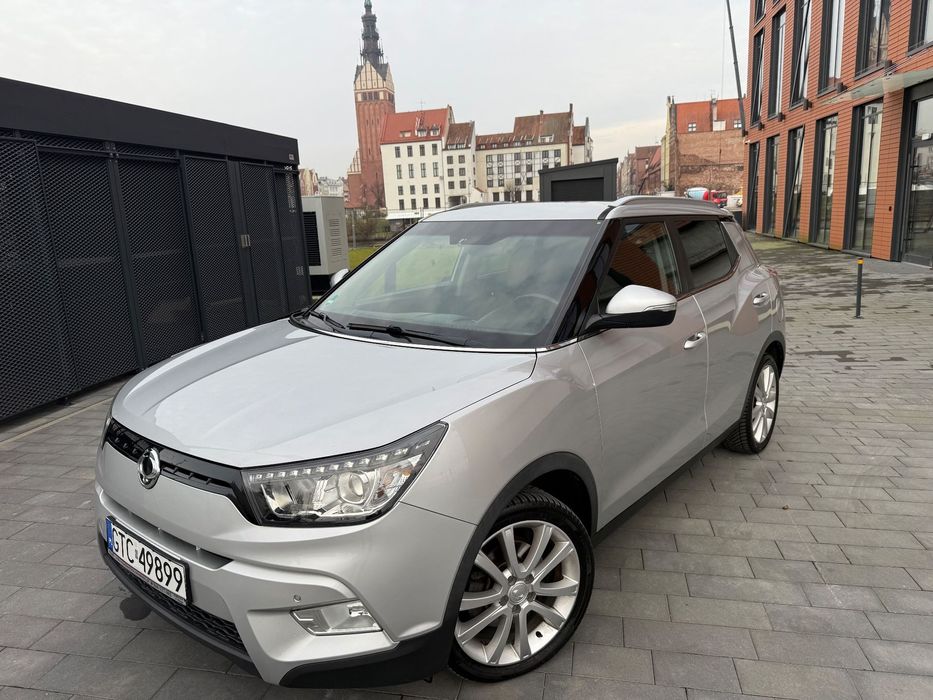 SsangYong/KGM Tivoli Navi Kamera Cofania Alu Podgrzewana Kierownica Tylko 87 tys. km.
