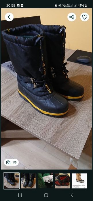 Трекінгові, снігоходи, ботинки Sorel, Everest...