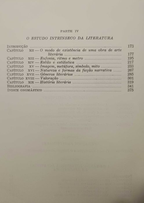 Teoria da Literatura - René Wellek e Austin Warren
