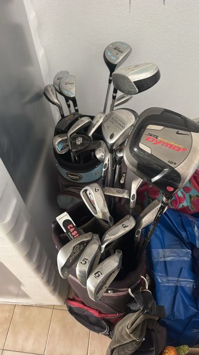 Tacos de golf com bolca.