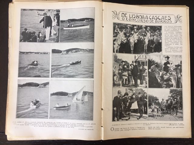 Ilustração Portugueza. Lote de revistas de 1906.