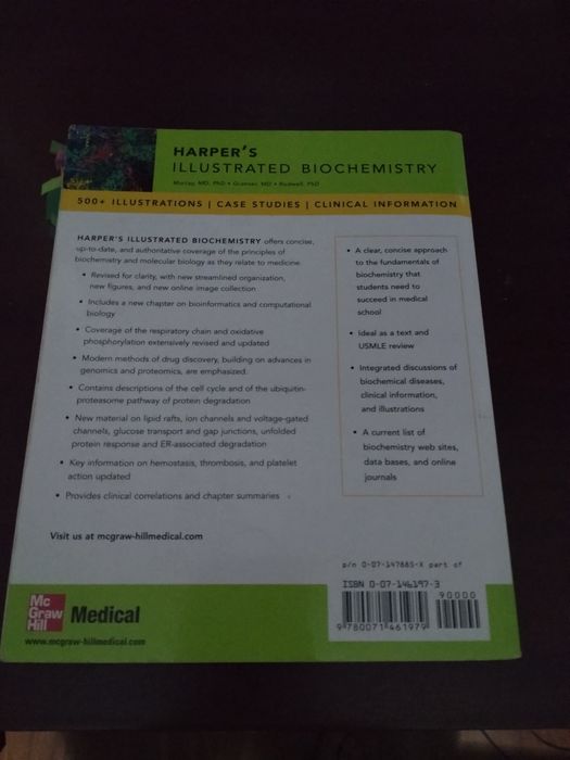 Harper's Illustrated biochemistry