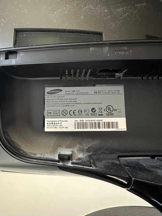 Monitor Samsung SyncMaster T220