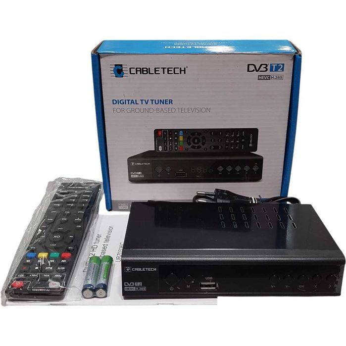 Dekoder TV Cabletech URZ0336C DVB-T2 HD Hevc H.265