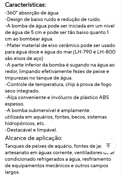 Bomba submersivel