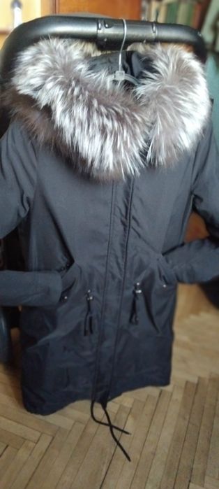 Парка, курточка, пальто, жіноча М(песець)