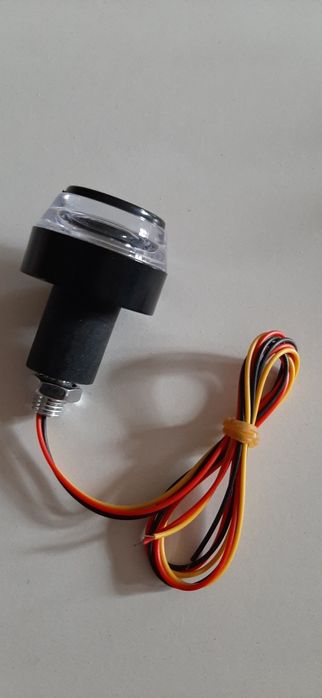 Piscas de punho, guiador