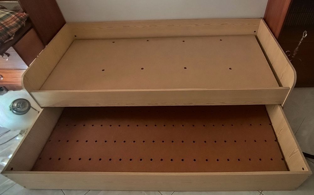 Dou estrutura de cama