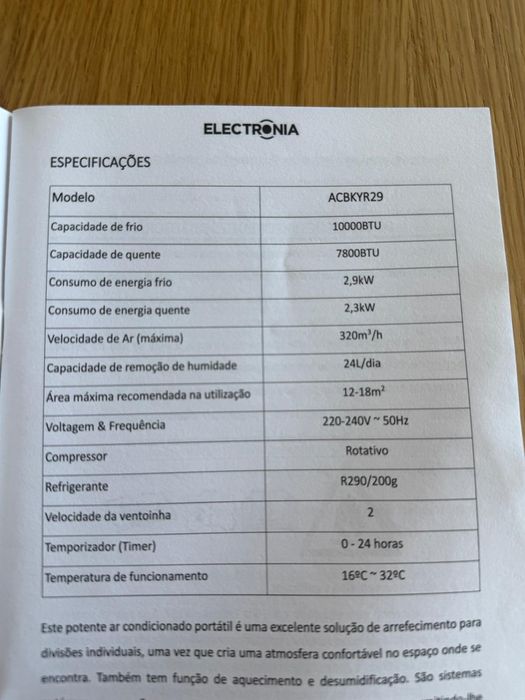 Ar condicionado Portatil