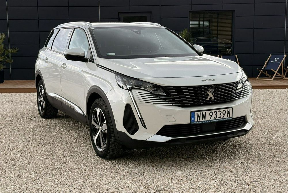 Peugeot 5008 1.2 PureTech Allure Pack S&S EAT8! Salon Polska! I Serwis ASO! 7 os. !