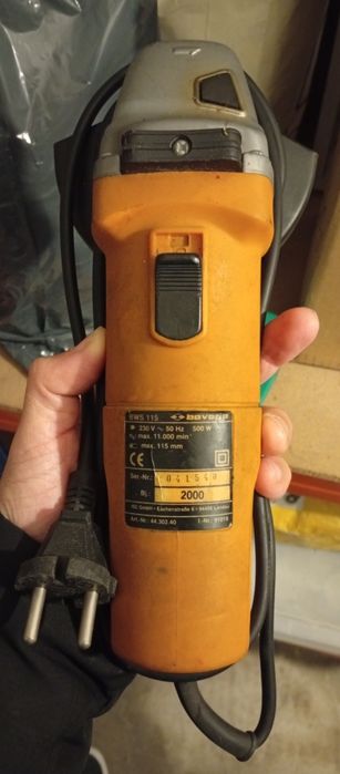 Rebarbadora (esmerilhadeira) Bavaria BWS 115