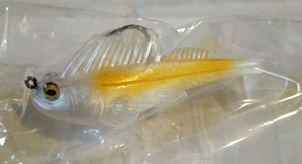 Набор силиконовых виброхвостов со скрытым крючком, 8 см.