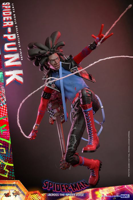Фигурка 1/6 hot toys mms 726 ACROSS THE SPIDER-VERSE – SPIDER-PUNK
