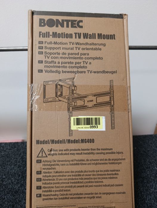 Uchwyt do TV ścienny BONTEC MG400 Full-Motion 13-42" solidny!