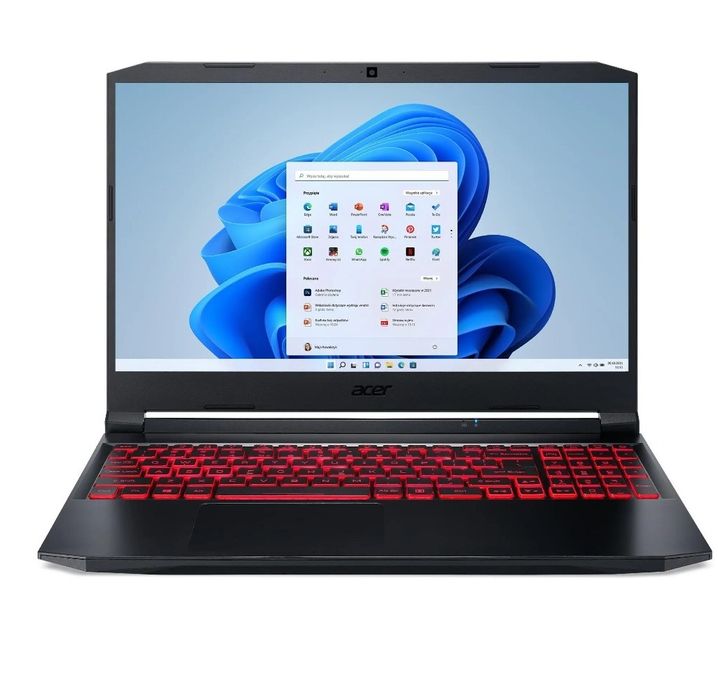 Laptop gamingowy Acer Nitro 5 i5-11300H 16GB RAM 512GB Dysk SSD RTX3050 Win11 Czarny