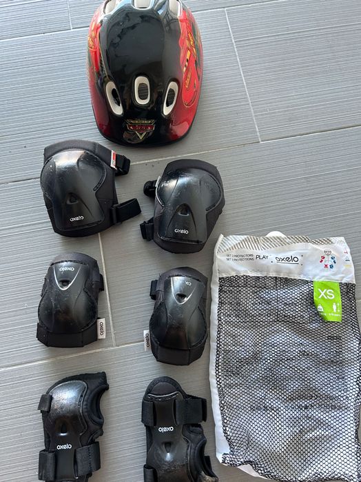 Proteções  para patins/trotinete/ skate criança