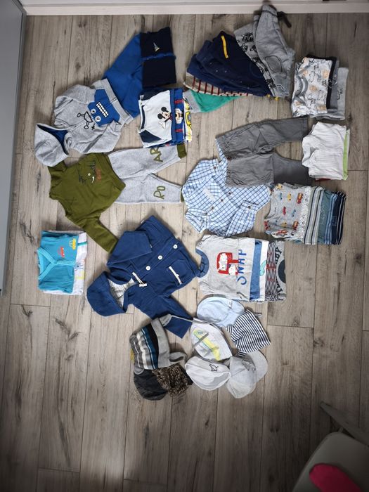 Paka ubrań dla chłopca 68/74