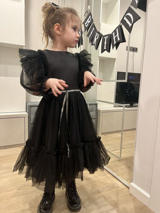 Сукня Венздей Венсдей 104,122 128 134 Уенсдей Wednesday швидко відпр